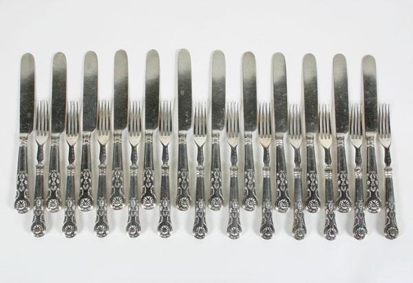 Sheffield sterling knives and