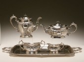Sheffield sterling silver tea