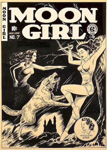 SHELDON MOLDOFF MOON GIRL #7