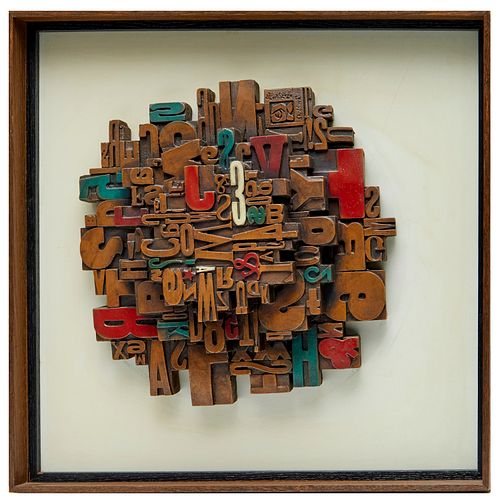SHELDON ROSE, CAST ACRYLIC WALL