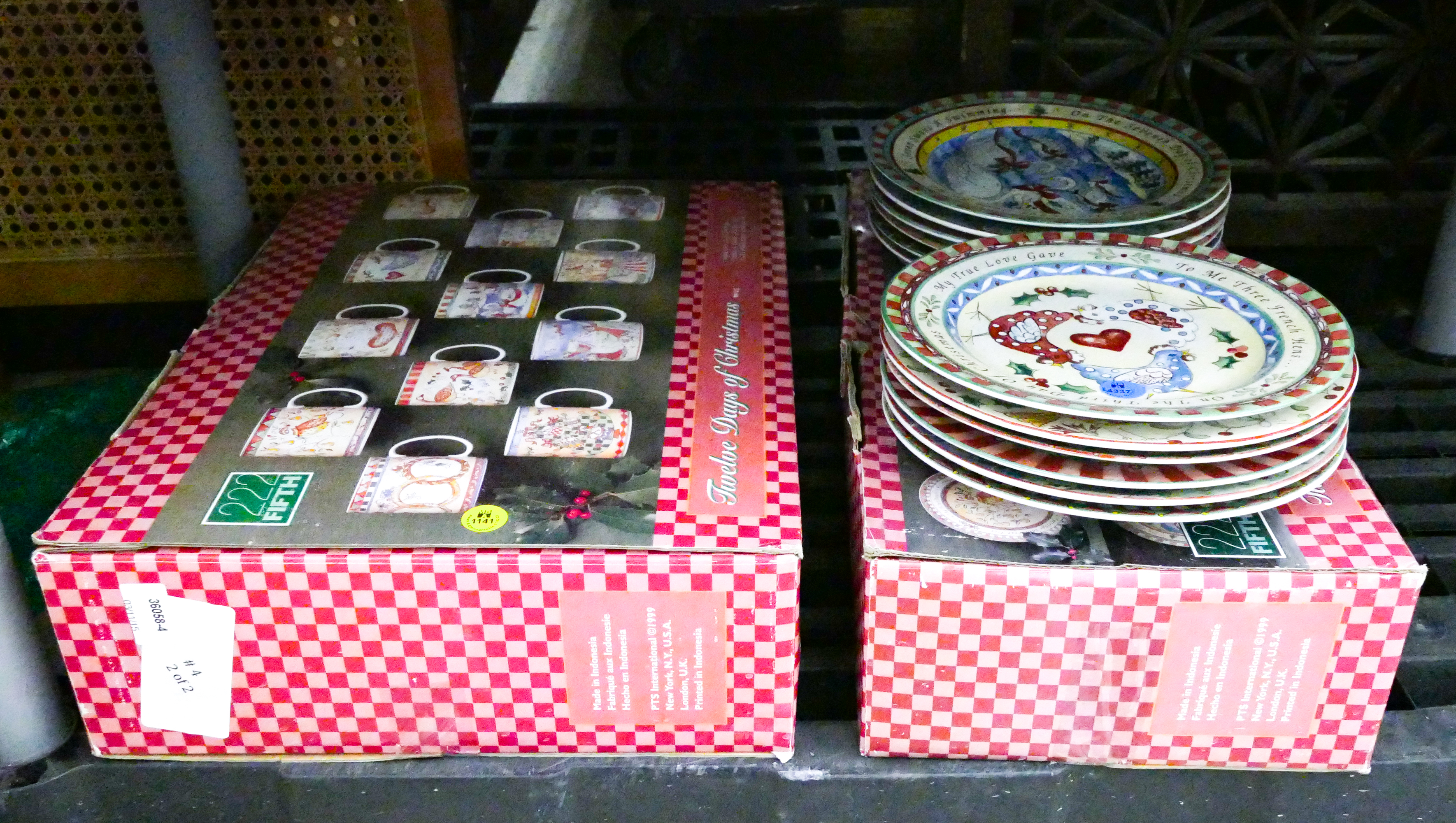Shelf 222 Fifth Christmas Mugs