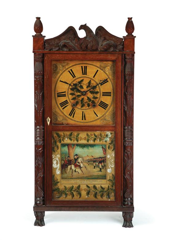 SHELF CLOCK.  American 