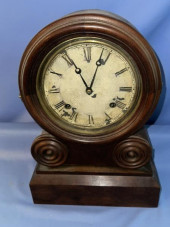 SHELF CLOCK, EMPIRE STYLE, ING