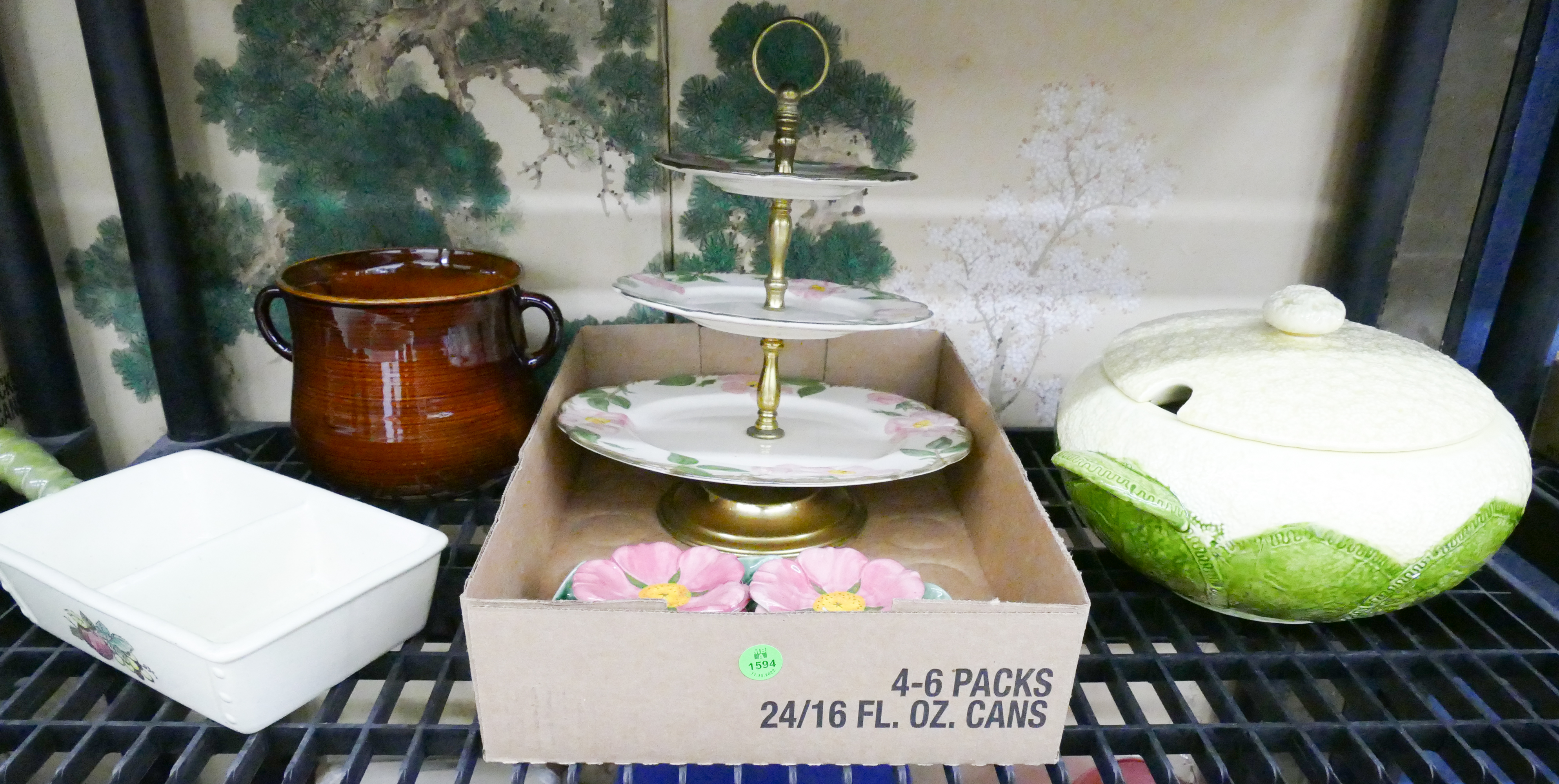 Shelf Franciscan Desert Rose