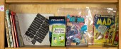 SHELF LOT COMPRISING (2) MAD M