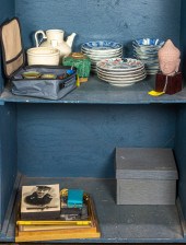 SHELF LOT OF JAPANESE AND CHIN
