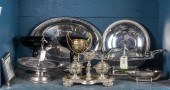 SHELF LOT OF MOSTLY SILVERPLAT
