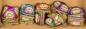 SHELF OF ASIAN EMBROIDERED HAT
