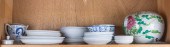 SHELF OF CHINESE PORCELAIN WAR