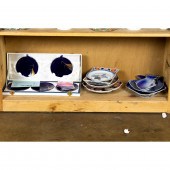 SHELF OF JAPANESE PORCELAIN WA