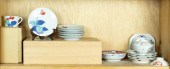 SHELF OF JAPANESE PORCELAIN WA