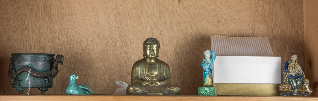 SHELF OF MISCELLANEOUS ASIAN