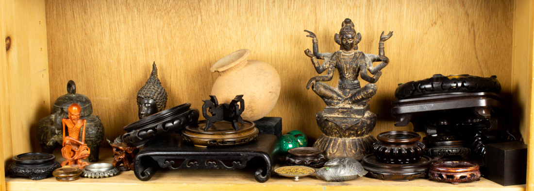 SHELF OF MISCELLANEOUS ASIAN