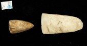 SHELL ADZE AND A STONE IMPLEME