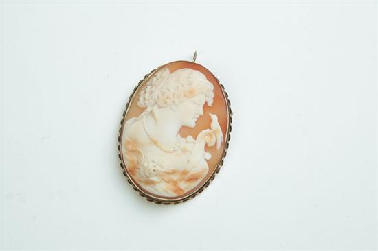 SHELL CAMEO.  Late 29th-early