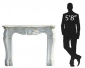 SHELL & FOLIATE CARRARA MARBLE