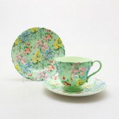 SHELLEY BONE CHINA ART DECO TE