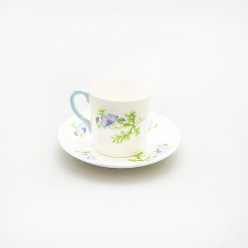 SHELLEY BONE CHINA BLUE POPPY