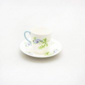 SHELLEY BONE CHINA BLUE POPPY