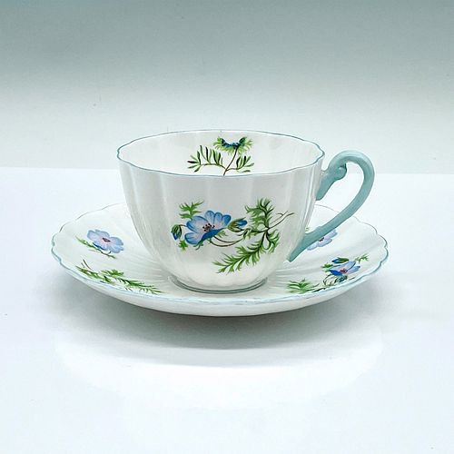 SHELLEY BONE CHINA TEA CUP AND