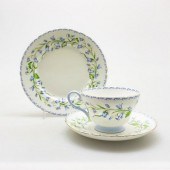 SHELLEY BONE CHINA TEA TRIO, H