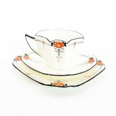 SHELLEY CHINA QUEEN ANNE RED D
