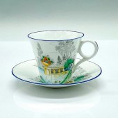 SHELLEY DEMITASSE CUP AND SAUC