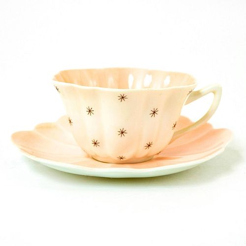 SHELLEY FINE BONE CHINA CUP AND