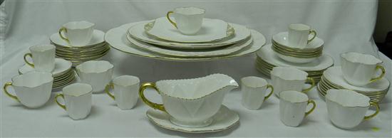 Shelley fine bone china gold rimmed