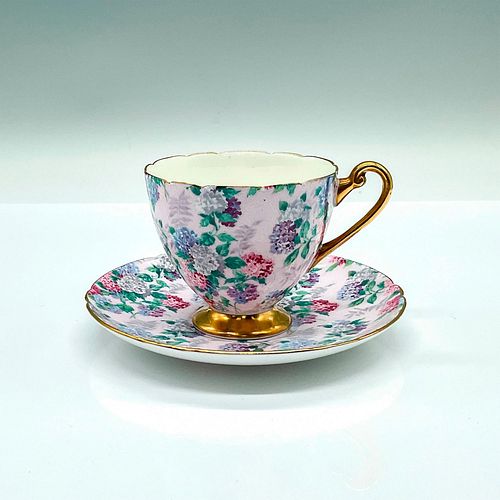 SHELLEY FINE BONE CHINA TEA CUP AND