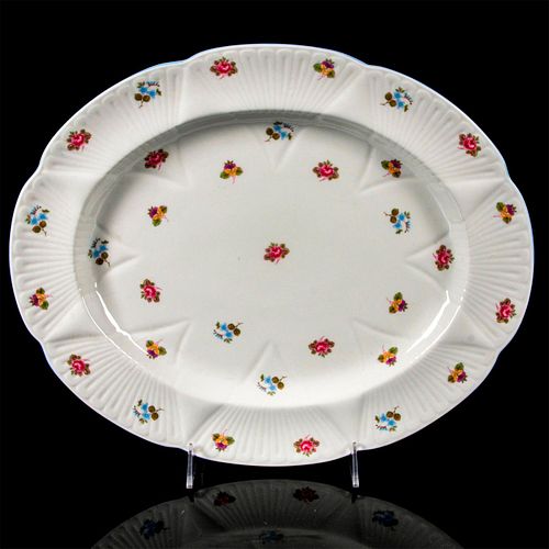 SHELLEY OVAL SERVING PLATTER,
