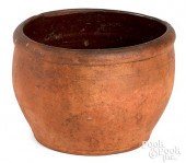 SHENANDOAH VALLEY REDWARE CROC