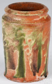SHENANDOAH VALLEY REDWARE CROC