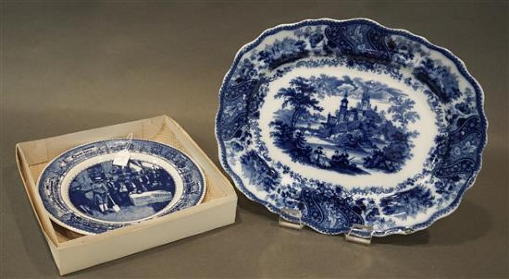 SHENANGO B & O RAILROAD PLATE AND