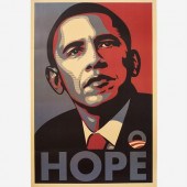 SHEPARD FAIREY (AFTER) "HOPE"