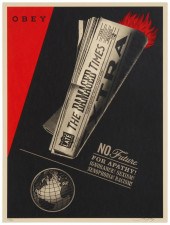 SHEPARD FAIREY, (B. 1970), "DA