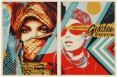 SHEPARD FAIREY, (B. 1970), "GO