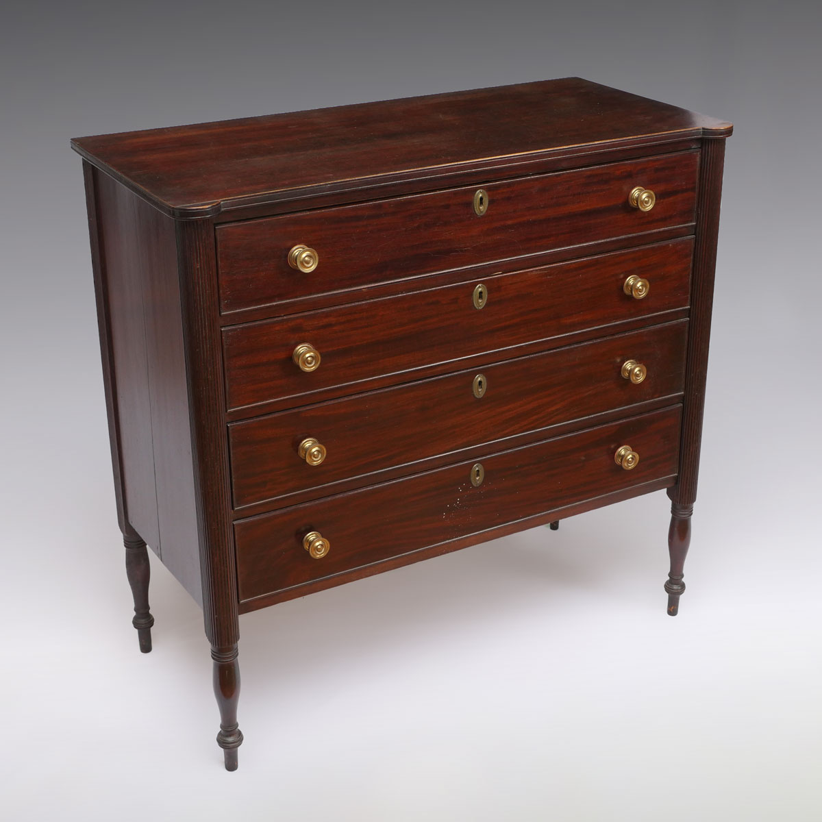 SHERATON 4 DRAWER CHEST: 4-