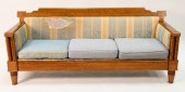SHERATON BIRDS EYE MAPLE SOFAS