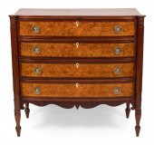 SHERATON BOWFRONT BUREAU CIRCA