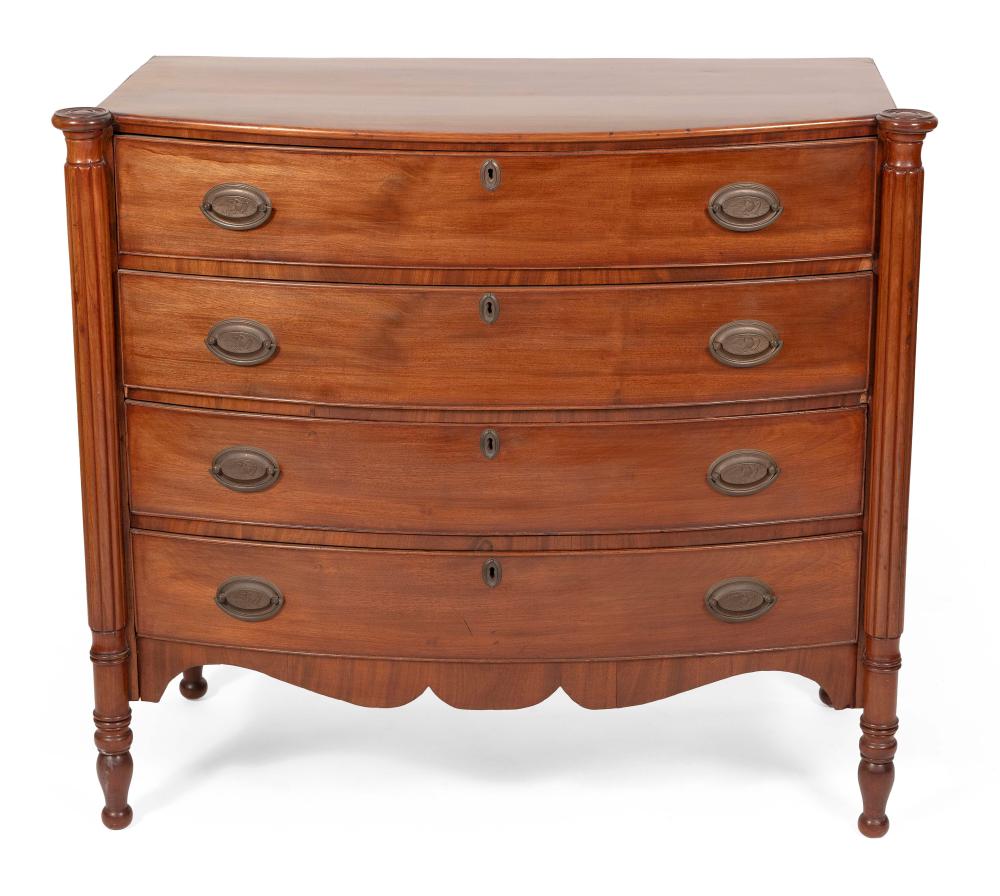 SHERATON BOWFRONT BUREAU EARLY 19TH