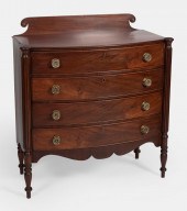 SHERATON BOWFRONT BUREAU MASSA