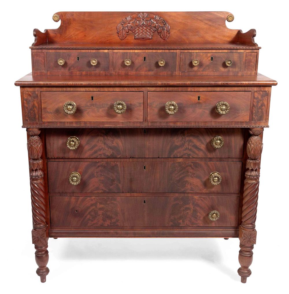 SHERATON BUREAU CIRCA 1820 HEIGHT
