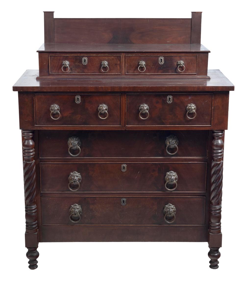 SHERATON BUREAU CIRCA 1820 HEIGHT
