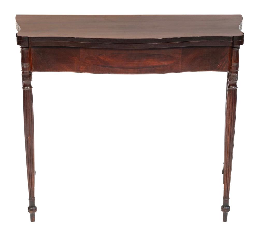SHERATON CARD TABLE BOSTON, CIRCA