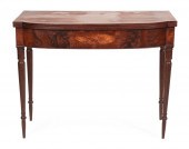 SHERATON CARD TABLE NEW HAMPSH