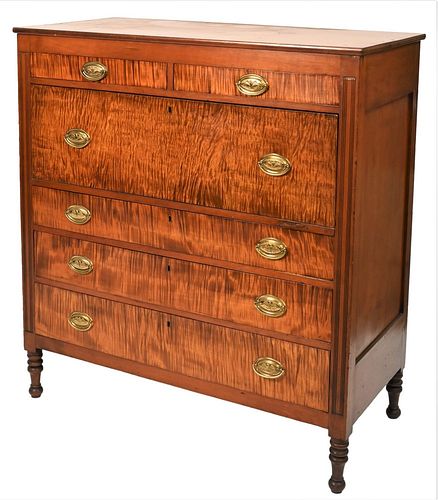 SHERATON CHERRY BUTLERS DESK WITH