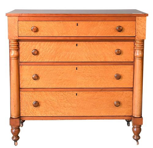 SHERATON CHERRY CHEST, HAVING