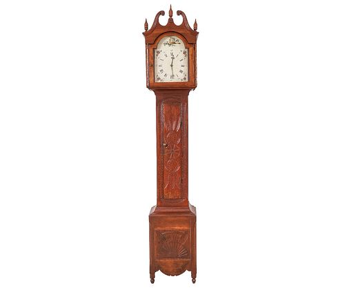 SHERATON CHERRY TALL CASE