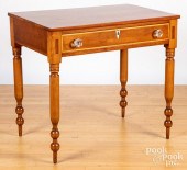 SHERATON CHERRY WORK TABLE, 19